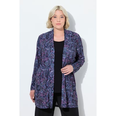 Veste en jersey à manches longues et col ULLA POPKEN