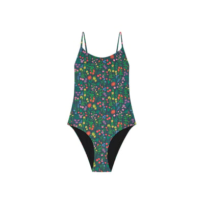 Maillot de bain 1 pièce imprimé WE ARE JOLIES
