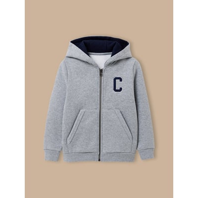 Sweat zippé à capuche CYRILLUS