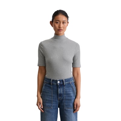 T-shirt à col roulé slim en TENCEL™ Modal MARC O'POLO