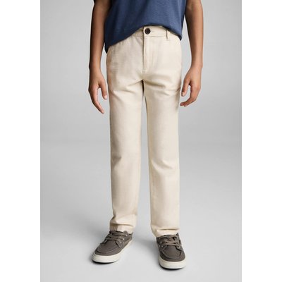 Pantalon lin coton MANGO KIDS