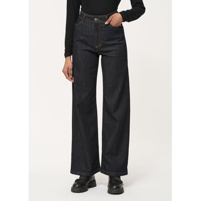 Jean droit brut taille haute en coton biologique HUMILITY