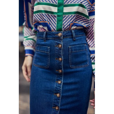 Jupe boutonnée en jean JASPER LA PETITE ETOILE