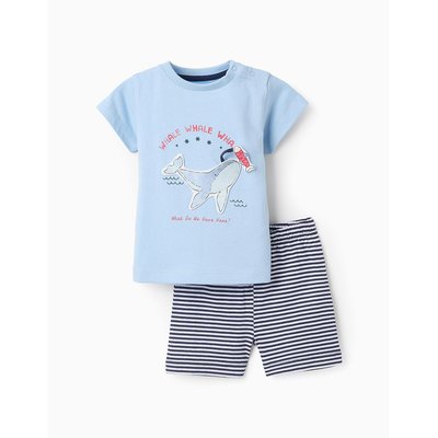 Pyjama en Coton à Rayures ZIPPY