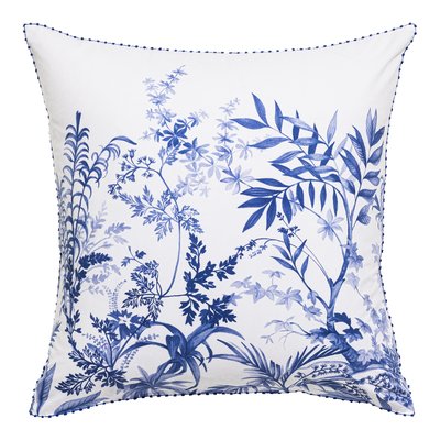 Taie d'oreiller en Coton, JARDIN D'EDEN LE JACQUARD FRANCAIS