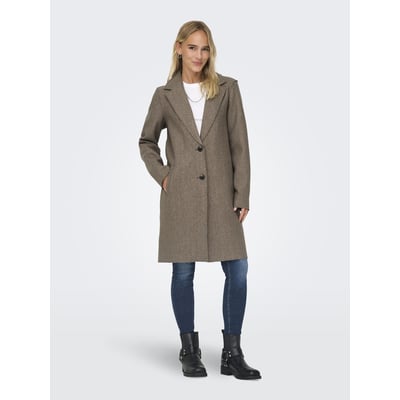 Manteau droit boutonné ONLY