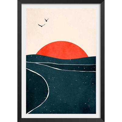 Affiche paysage Brise au sunset HEXOA