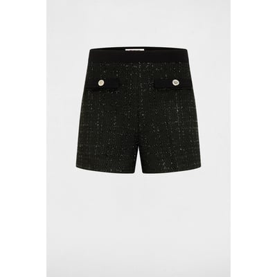 Short ajusté tweed MORGAN