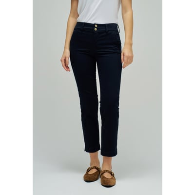SECRET CHINO PUSH IN CROPPED SLIM SALSA JEANS