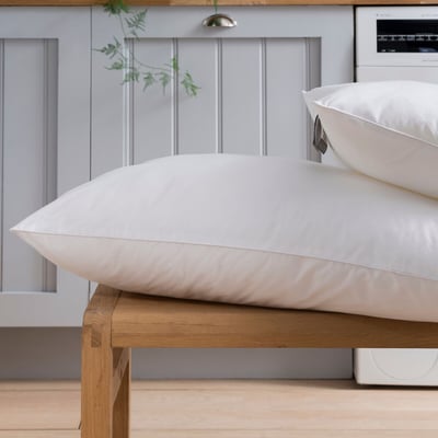 Spundown, Hypoallergenic Firm Support Pillow THE FINE BEDDING COMPANY