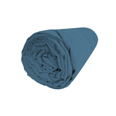 Drap housse en lin lavé bonnet 30cm, NATURELLEMENT LIN BLANC CERISE