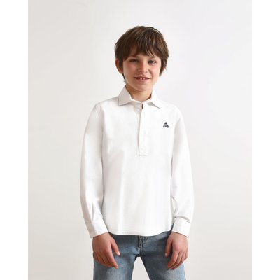 Polo oxford manches longues skull contrastant SCALPERS