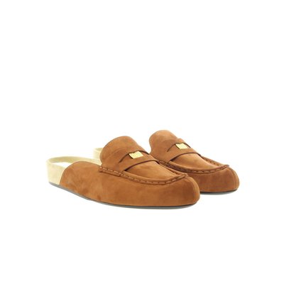 Mocassin mule Flavie cuir Noir INES DE LA FRESSANGE PARIS