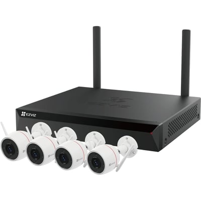 Caméra de surveillance NVR H5S+ 4 caméras extérieures H3C 2K+ EZVIZ