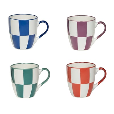 Coffret de 4 tasses Kubo 23 cl - KUBO TABLE PASSION