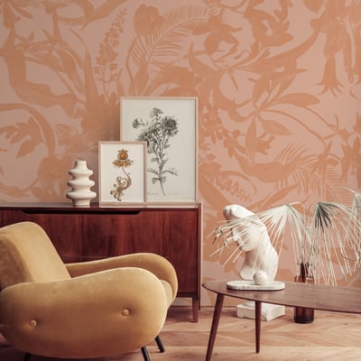 Papier peint panoramique Grandi Fiori - floral stylisé, intissé mat 150g LE PAPIERS DE NINON