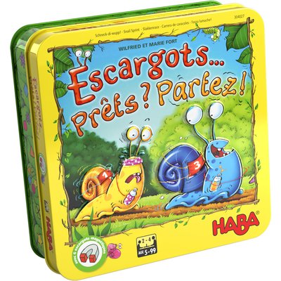 Jeu Escargots... Prêts ? Partez ! HABA