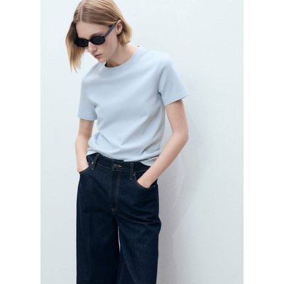 T-shirt coton manches courtes MANGO
