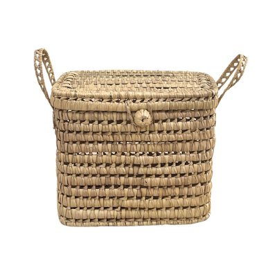 Malle de rangement feuille de palmier L40xl20xH20 cm HOME MAISON