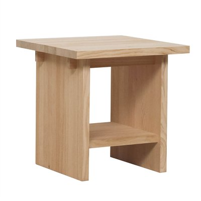 Table d'appoint en pin massif verni ESPART NAAN FURNITURE