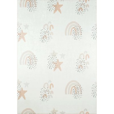 Tapis imprimé rectangulaire Happy RECOLLECTION