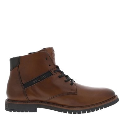 Bottines cuir talon plat BUGATTI