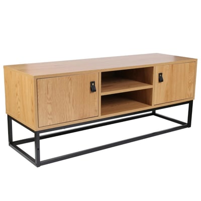 Meuble TV Bois et métal DECORATIE