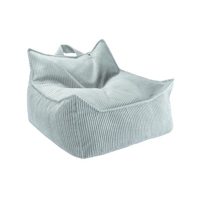 Pouf Fauteuil Poire Velours côtelé WIGIWAMA