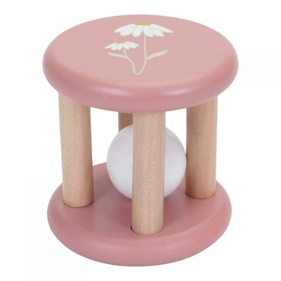 Hochet roulant en bois LITTLE DUTCH