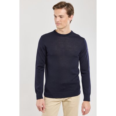Pull col rond en laine Mérinos DAMGAN ARMOR-LUX