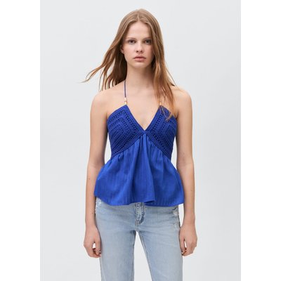 Haut crochet perles MANGO TEEN