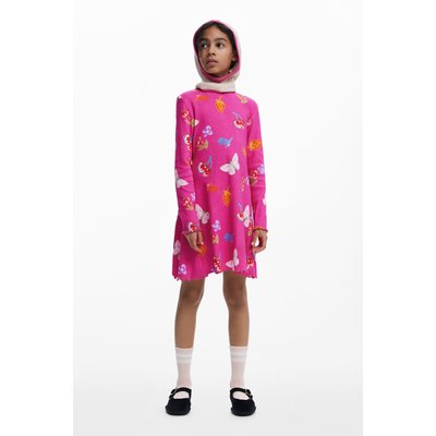 Robe patineuse côtelée formes DESIGUAL