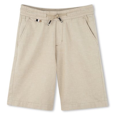 Bermuda en lin et coton BOSS KIDSWEAR
