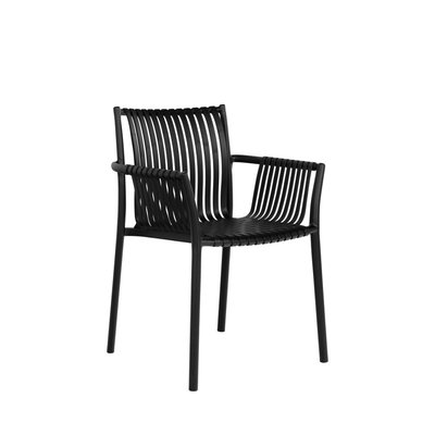 Lot de 4 chaises de jardin en plastique - TULSA HOUSE NORDIC