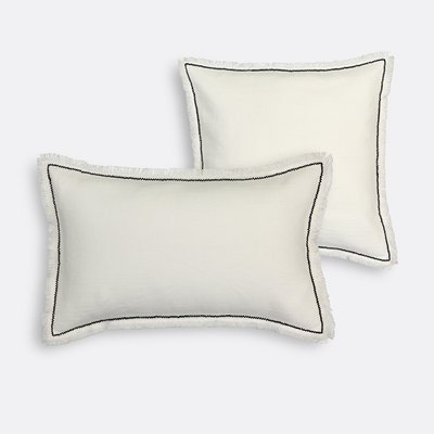 Housse de coussin lin/coton, Menorca LA REDOUTE INTERIEURS
