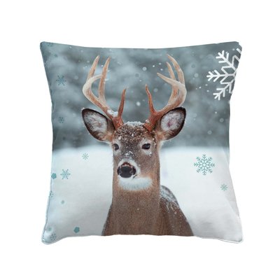 Coussin Cerf le fiona DOUCEUR D'INTÉRIEUR