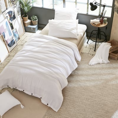 Housse de couette en double Gaze de Coton Gaia EDEN