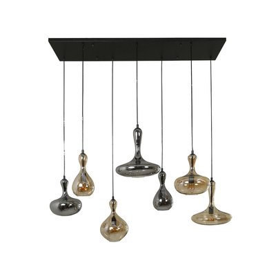 Suspension 7 globes en verre - CARAFEL MATHI DESIGN