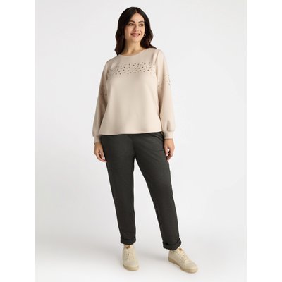 Pantalon jogger en point de MILAN FIORELLA RUBINO