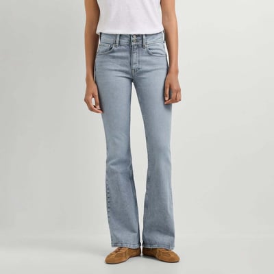 Venus - Jean Coupe Évasée, Taille Moyenne PEPE JEANS