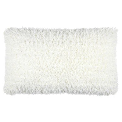 Coussin rectangulaire imitation peau de mouton LOVELY CASA