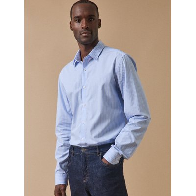 Chemise popeline rayée coupe ajustée CYRILLUS