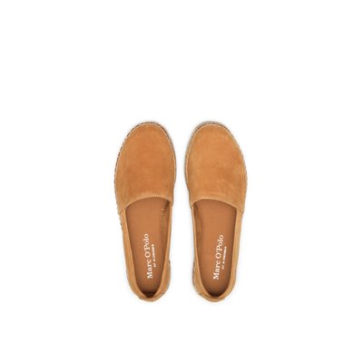 Espadrilles en cuir de chèvre suédé MARC O'POLO