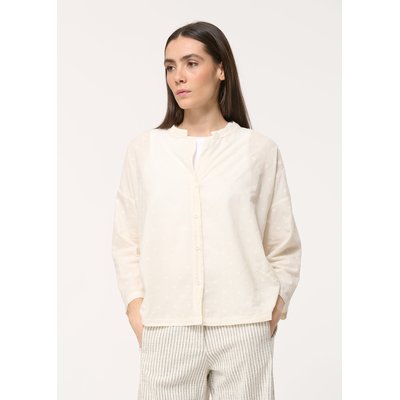 Chemisier blanc oversize à fleurs HUMILITY