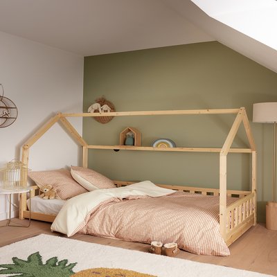 Housse de couette enfant imprimée en percale de coton, MINI VICHY ESSIX