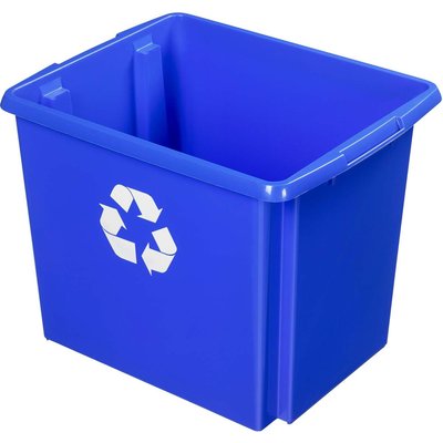 Boite de recyclage Nesta Box  45 Litres Bleu JARDINDECO