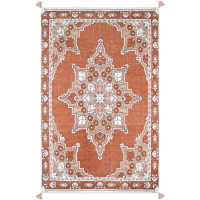 Tapis coton imprimé motif bohème LALITHA NATTIOT