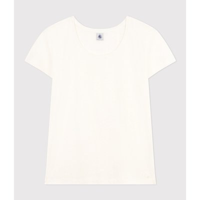 T-shirt com corte direito, em linho PETIT BATEAU