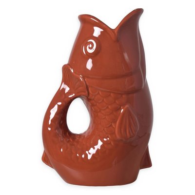 Vase Poisson H25 Cm Terracotta OPJET