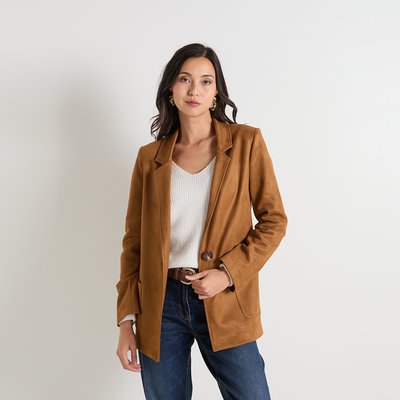 Blazer en suédine GRAIN DE MALICE